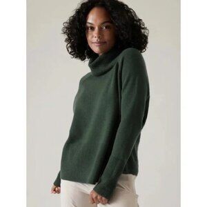 Athleta Merino Wool Cashmere Alpine Turtleneck Sweater